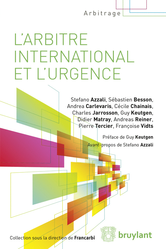 L&rsquo;arbitre international et l&rsquo;urgence